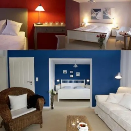 Strandhaus Edersee - Kaminzimmer, Seeblick, Badestrand, Seeterrasse 3*