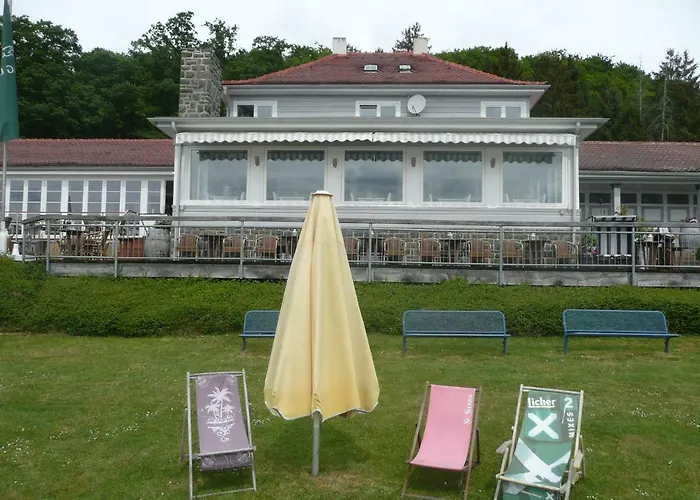 Strandhaus Edersee - Kaminzimmer, Seeblick, Badestrand, Seeterrasse Hotel Waldeck (Hessen)